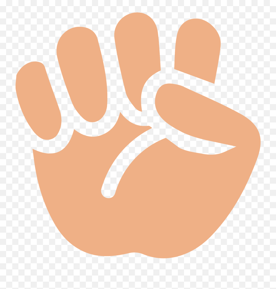 Raised Fist Emoji Clipart - Big,Fist Emojis