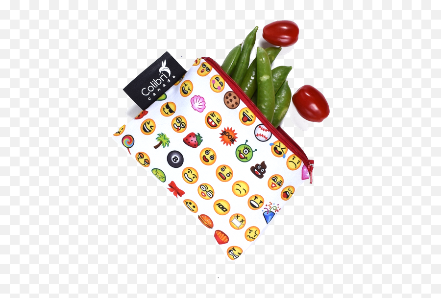 Colibri Reusable Snack Bag - Emoji Tiffinsnthings Superfood,Bag Emoji