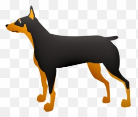 Doberman Clipart Emoji,Doberman Emoji