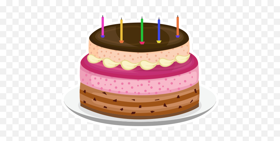 Cakes And Candle By Marcossoft - Sticker Maker For Whatsapp Emoji,Cake Emoji Code
