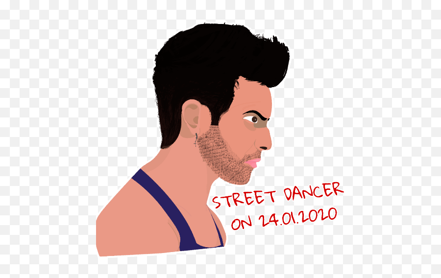 Street Dancer - Hair Design Emoji,Male Dancer Emoji