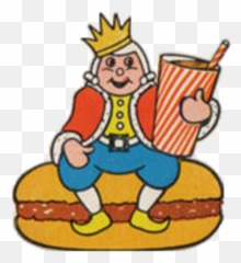 The Burger King Clipart - Full Size Clipart 2909572 Burger King First Logo Emoji,Spouting Whale Emoji