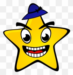 Png Sky Stars Clipart Transparent Png - Funny Star Png Emoji,Emoji Silent Night