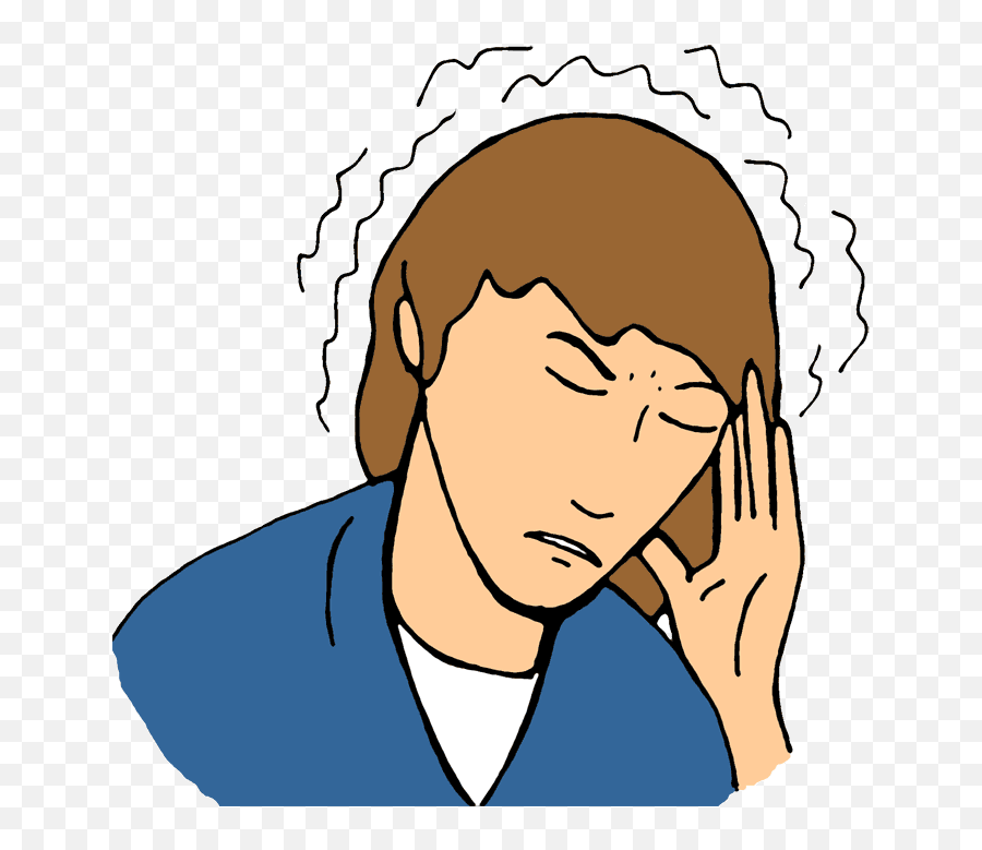 Headache Clip Art - Clip Art Library Headache Clipart Emoji,Head Hurt Emoji