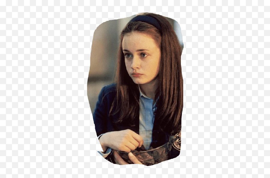 Gilmore Girls - Alexis Bledel Gilmore Girls Emoji,Girl With Brown Hair Emoji