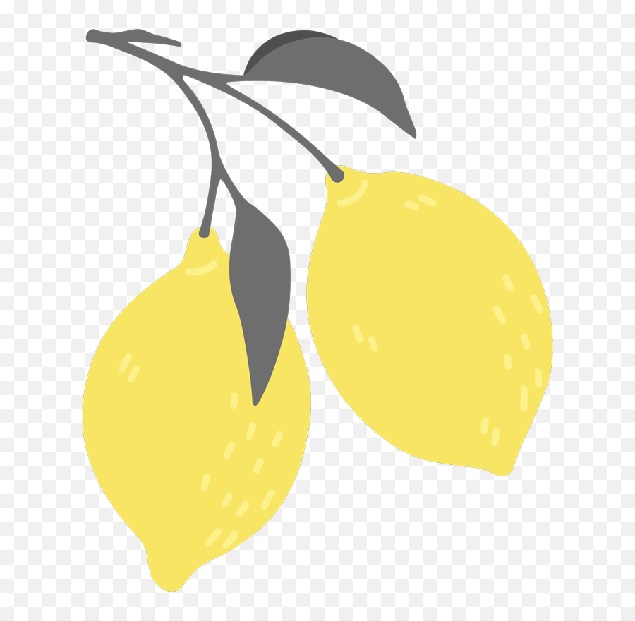 Tropical Lemon Fruit Decal - Sweet Lemon Emoji,Lemon Emoji Sticker