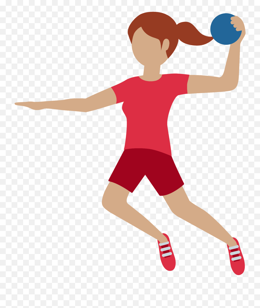 Woman Playing Handball Emoji Clipart Free Download - Handball Clipart Free,Medicine Emoji