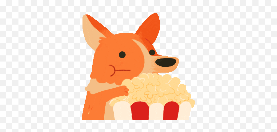 Top Hungry Stickers For Android U0026 Ios Gfycat - Gif Eating Popcorn Sticker Emoji,Popcorn Eating Emoji