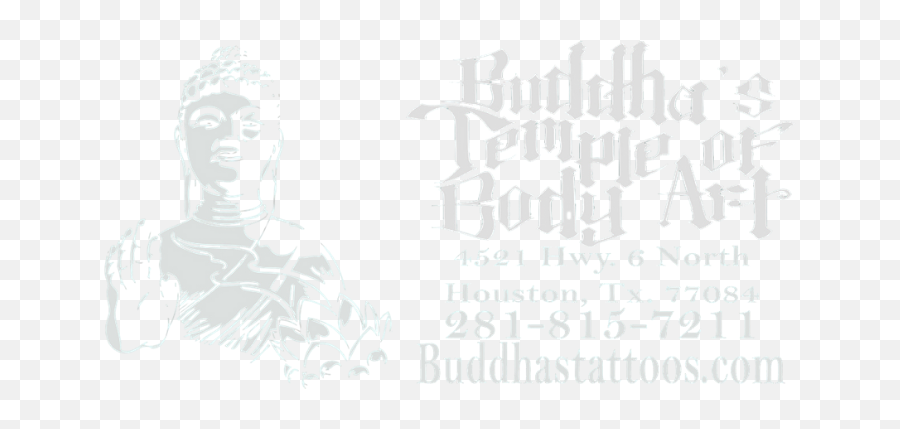 Tattoos Buddhas Tattoo U0026 Piercing Shop Houston Tx - Religion Emoji,Rose Emoticon For Tatto