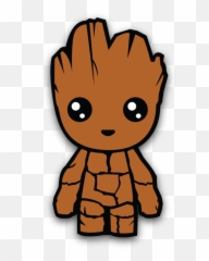 Baby Groot Png Hd Png - Easy Baby Groot Drawing Emoji,Groot Emoji
