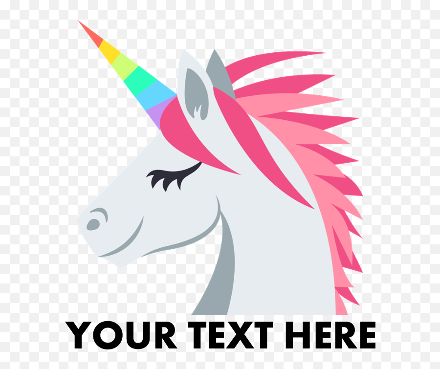 Download Emoji Unicorn Personalized - Transparent Background Unicorn Clipart,Personalized Emoji
