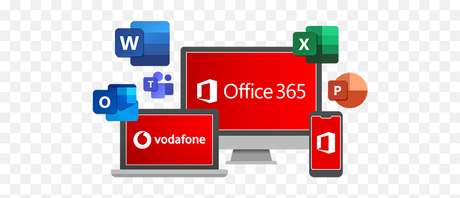 Microsoft Office 365 Offered By Vodafone - Vodafone Office 365 Emoji,Office Emotions