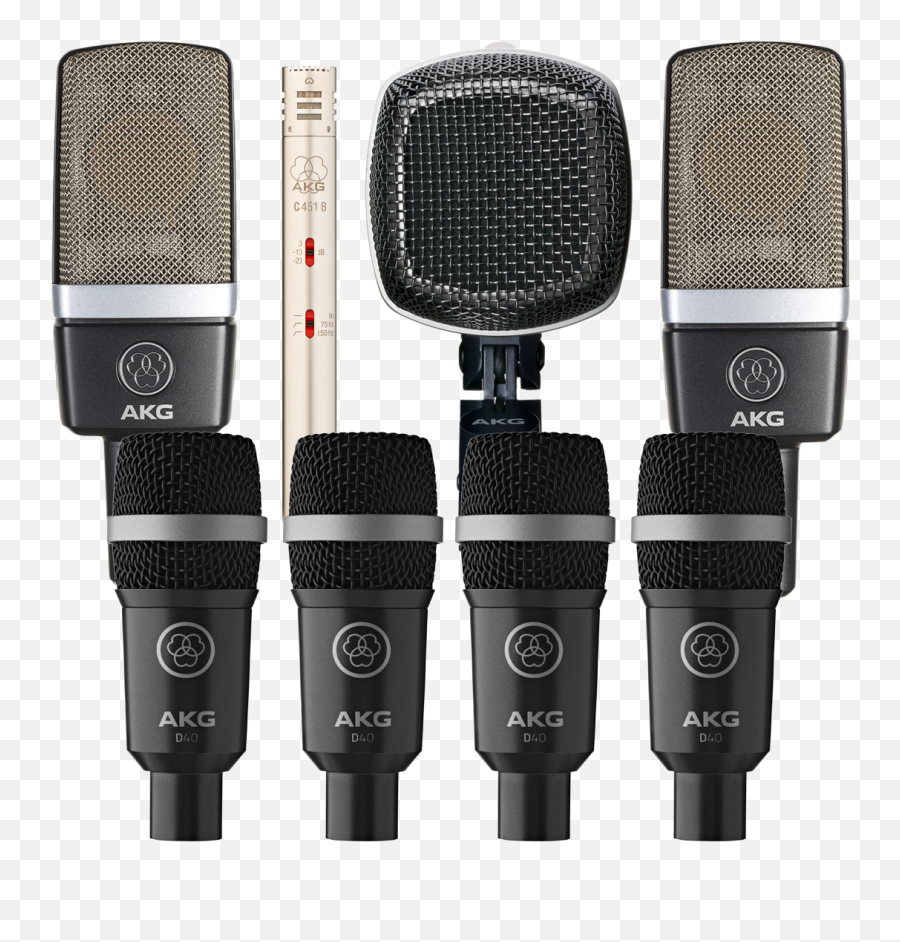 Akg Premium Drum Mic Kit - Akg Microphones Drum Kit Emoji,Akg Emotion D880 Review