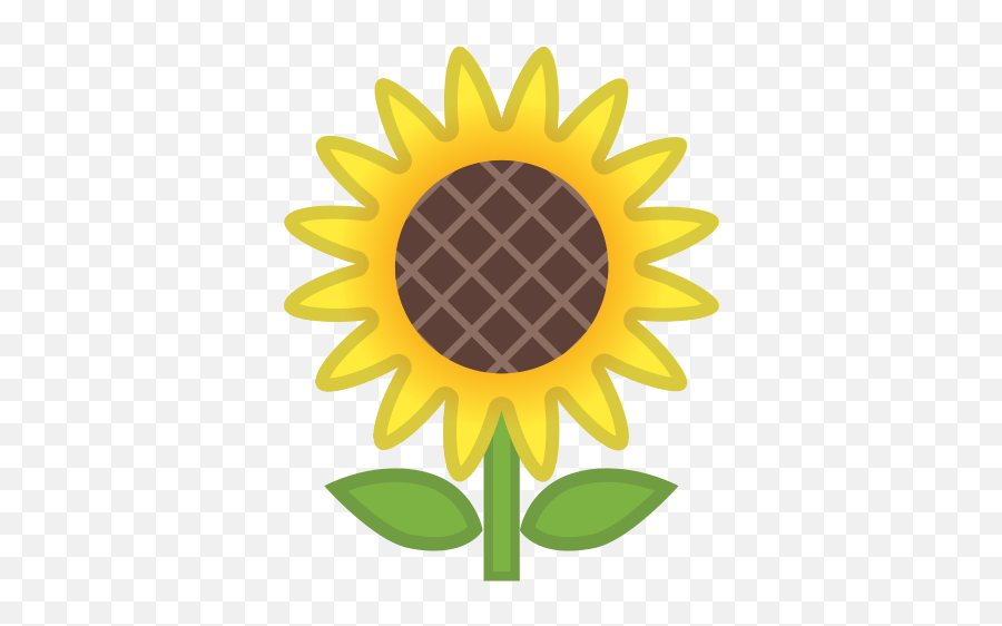 Sunflower Emoji Png Transparent - Novocomtop Sunflower Emoji,Where Are Emojis Android Pie