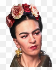 Frida Fridakahlo Sticker - Headband Flowers In Png Format Emoji,Frida Khalo Emoji