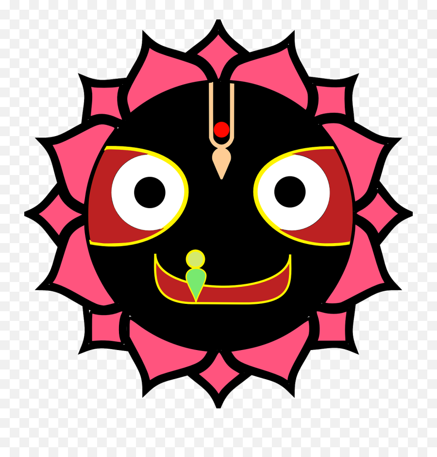 Download Free Png Jagannath - Dlpngcom Rath Yatra Vector Png Emoji,Kratos Emoticon