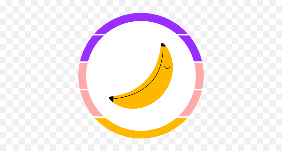 Banana Roads - Girly Emoji,Banana Emoticons