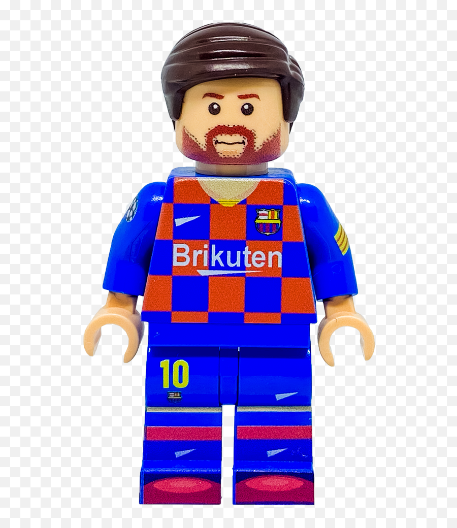Custom Lego Barcelona Football Minifigure Lionel Messi 2020 - Legos Messi Emoji,Messi Emoji