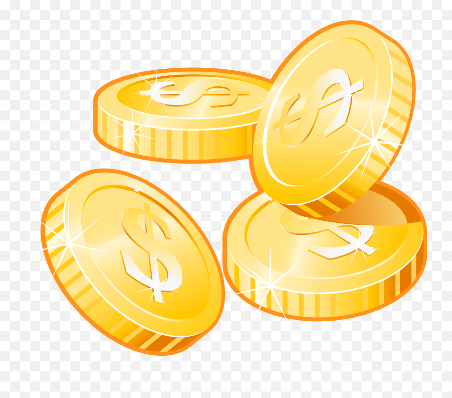 Icon - Gold Coins Vector Png Download 23121936 Free Coins Vector Free Download Emoji,Coins Emoji