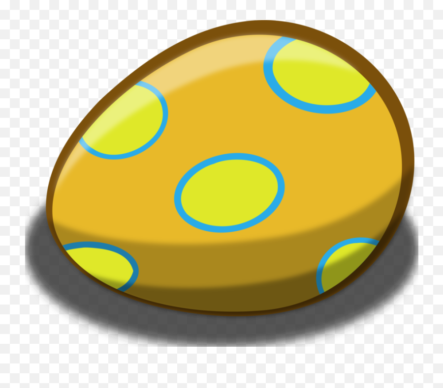 Emoticon Smiley Yellow Png Clipart - Easter Egg Clip Art Emoji,Egg Emoticon