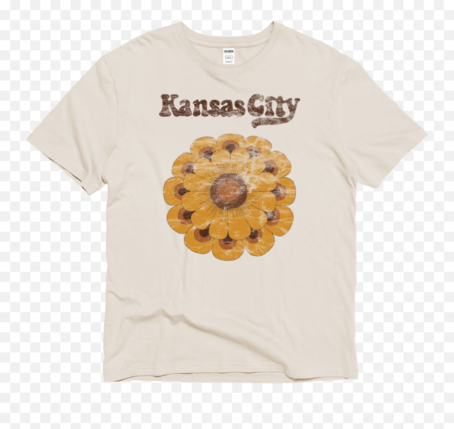 Kc Sunflower Unisex Tee - Xs Ivory Emoji,Kansas Sunflower Emoticon