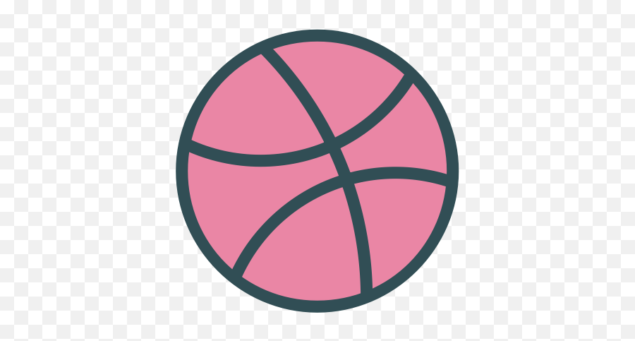 Dribbble Basketball Brand Sport Game Free Icon Of Brands Emoji,Skype Basket Emoticon