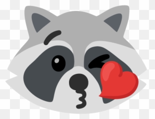 Silver The Raccoon On Twitter Httpstcondpwgqo4up Emoji,Raccoon Expression Emojis