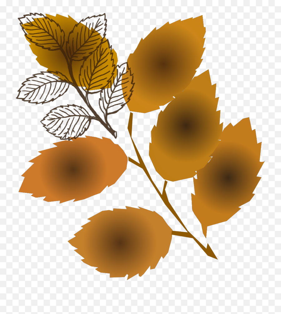 Fall Leaves Branch Png Svg Clip Art For Web - Download Clip Emoji,Autmn Emoji