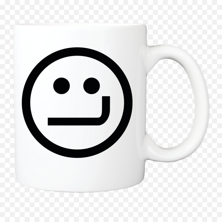 Mugs U2013 Smirk Tees - Serveware Emoji,Smirk Face Emoticon