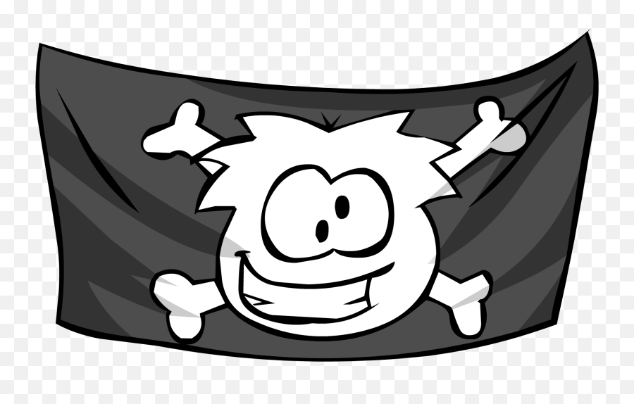Jolly Roger Flag - Club Penguin Rare Items Emoji,Pirate Flag Emoji