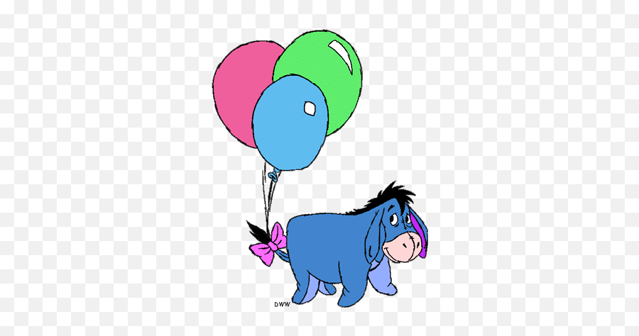 Happy Clip Art Eeyore - Füles Disney Emoji,Eeyore Emotions