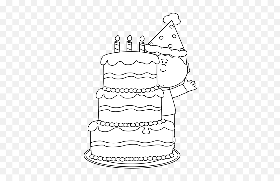 Birthday Cake Black And White - Small Birthday Cake Clipart Black And White Emoji,Flag Cup Wine Cake Emoji