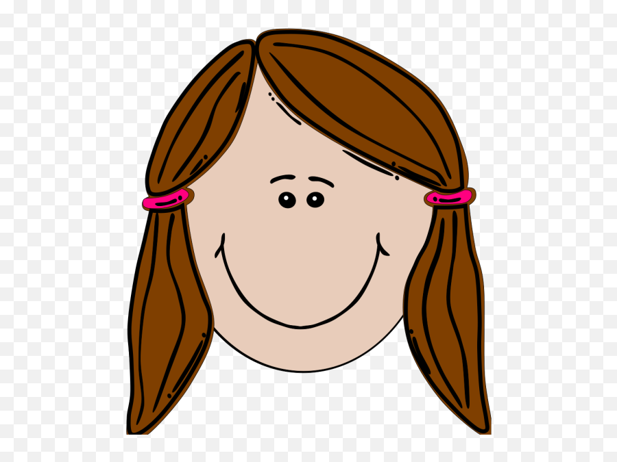 Girl Clipart Smile Girl Smile Transparent Free For Download - Girl Smiling Clipart Emoji,Smile With Glasses Emoji