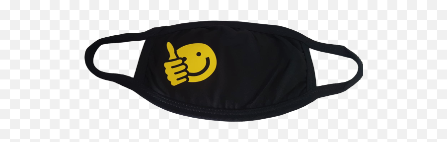 Maske Motiv Smiley Mit Daumen Nach Oben 2 U2013 Fuerdich - Unisex Emoji,Kussmund Emoticon