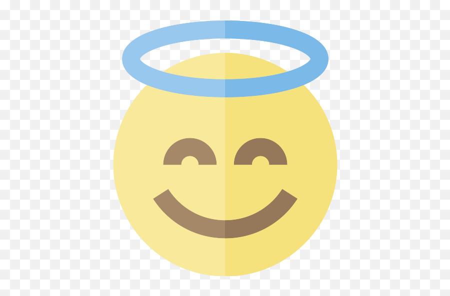 Angel Vector Svg Icon 26 - Png Repo Free Png Icons Happy Emoji,Angel Emoji