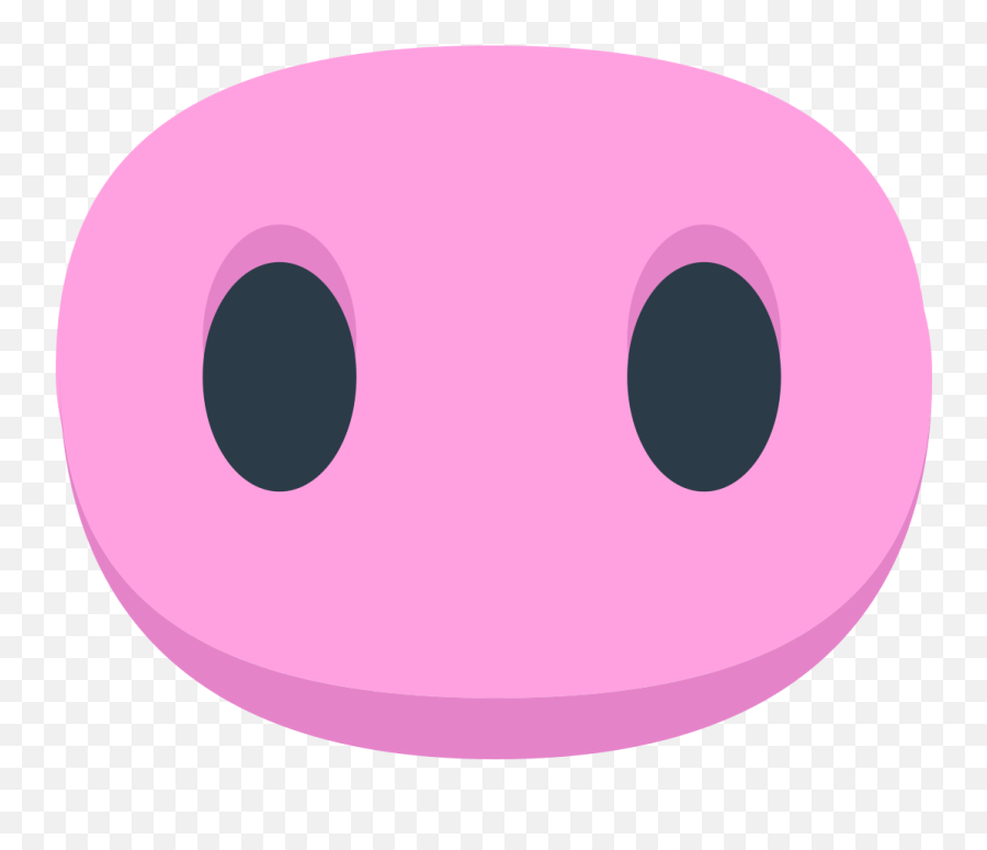 Pig Nose Emoji - Download For Free U2013 Iconduck Png Pig Nose Enoji,Eye Nose Emoticon