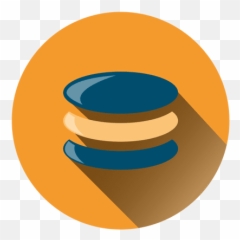 Database Circle Icon With Drop Shadow - Circle Emoji,Smile Emoticon Icon Png Circle With Shadow