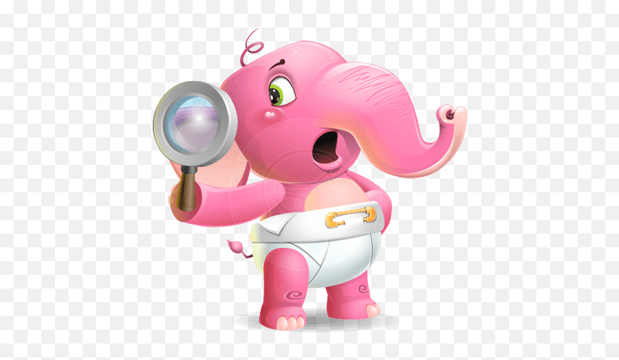 Animal Vector Cartoon Characters - Happy Emoji,Emoticon Of Elephant Dancing Ballet