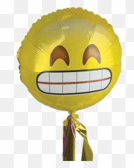 Globo Emoji - Wide Grin,Emojis Caja