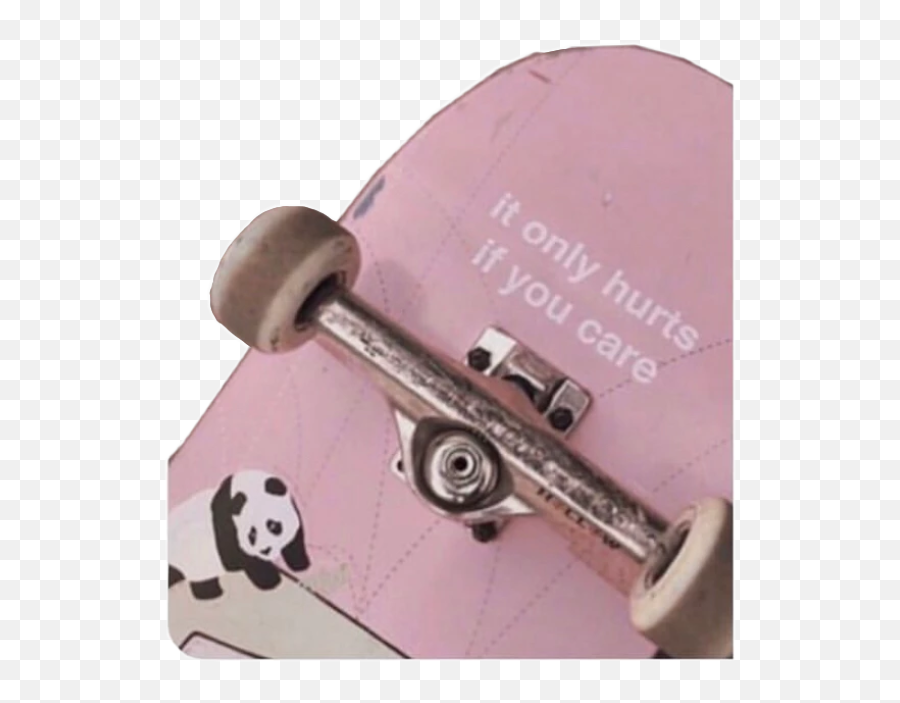 Skate Skateboards Skateboard Sticker - Only Hurts If You Care Emoji,Skateboard Emoji