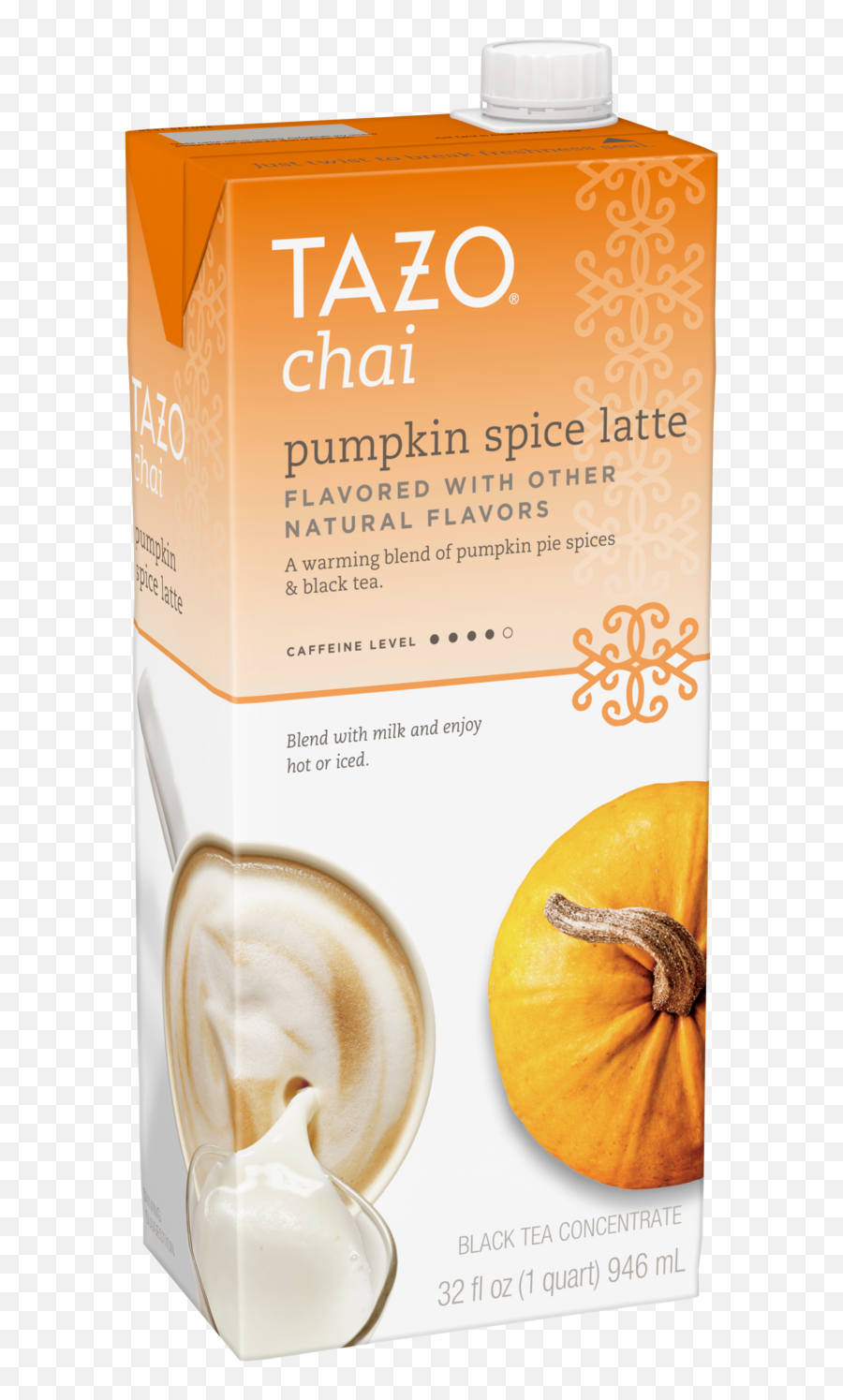 Download Tazo Chai Pumpkin Spice Latte - Serveware Emoji,Latte Emoji