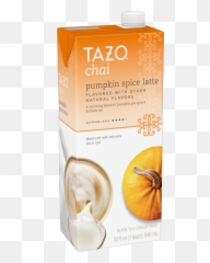 Download Tazo Chai Pumpkin Spice Latte - Serveware Emoji,Latte Emoji
