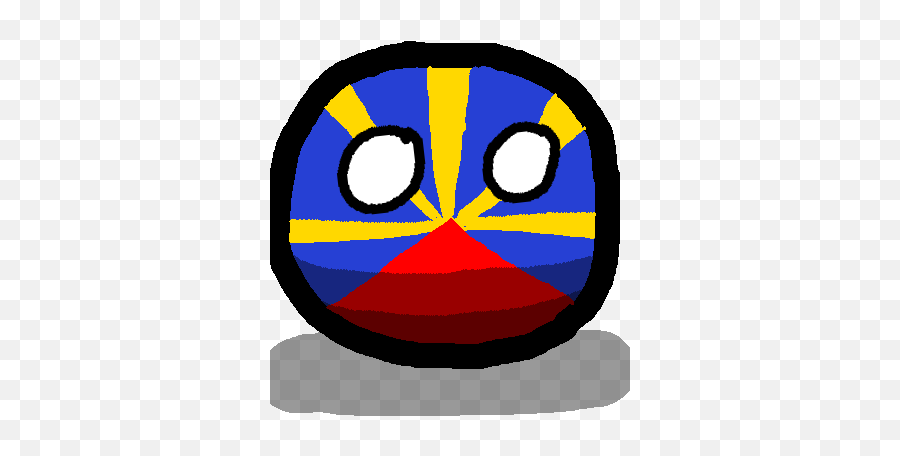Réunionball Polandball Wiki Fandom - Dot Emoji,East Asian Emoticon Frown