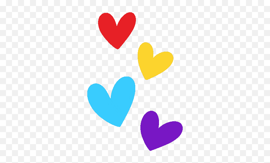 Via Giphy Love Heart Gif Love You Gif Heart Gif - Cartoon Gif Sticker Heart Emoji,Image Of Emojis No White Backround