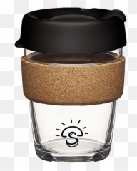 Super Shrooms - Keep Cup Black Cork Emoji,Shitake Emotion