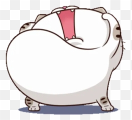 A Cute Little Fat Cat By You - Sticker Maker For Whatsapp Animated Cartoon Emoji,Cute Cat Emoji Stickers