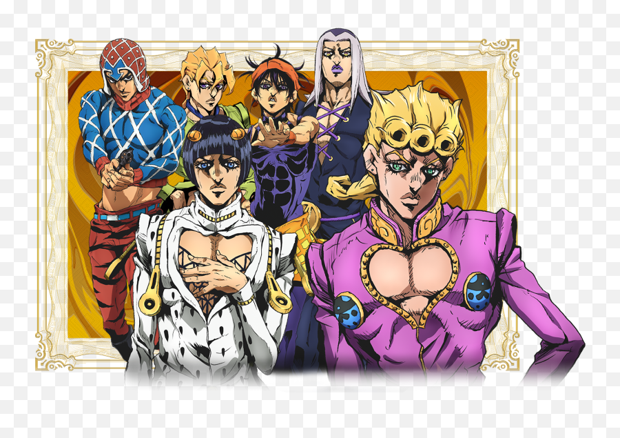 Jojou0027s Bizarre Anime Golden Wind - Le Bizzarre Avventure Di Jojo Part 5 Emoji,Jojo Star Platinum Heart Emoji Gif