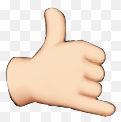 The Most Edited Thumb Picsart - Sign Language Emoji,Thumb And Finger Ok Emoji