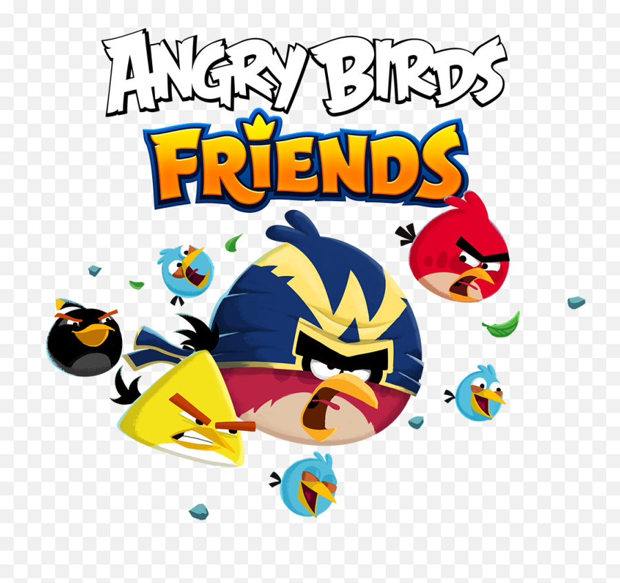 10 Years Angry Birds - Angry Birds Friends Logopedia Emoji,Big Angry Bird Facebook Emoticon