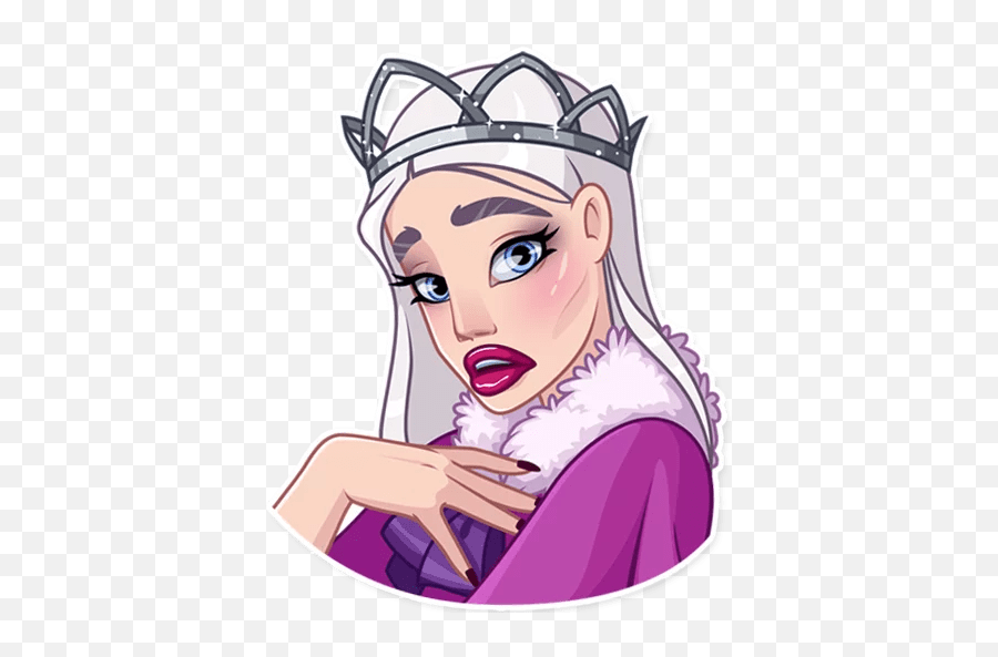 Snow Queen Telegram Stickers - For Women Emoji,Zelda Emoticon Pack